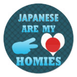 Japaneses are my Homies stickers