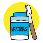 jar of mayonnaise photo sculptures