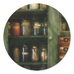 Jars - Ingredients II Round Sticker