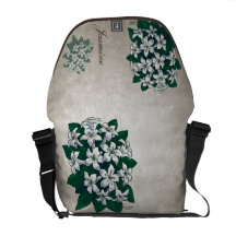Jasmine Flowers Customisable Commuter Bag