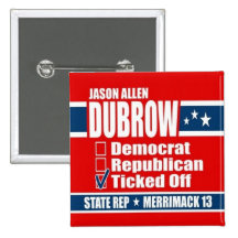 Jason Allen Dubrow for State Rep Button