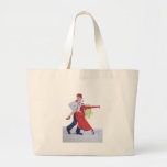 Jason Donovan Kristina Rihanoff Foxtrot Cartoon Tote Bag