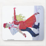 Jason Donovan Kristina Rihanoff Foxtrot Cartoon Mousepad