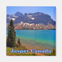 Jasper Alberta Canada Fridge Magnets