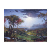 Jasper Francis Cropsey - Autumn - On the Hudson Ri Post Cards