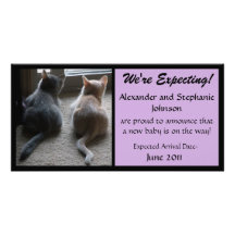 Jasper & Kaylee "We're Expecting" Photo Card