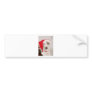 Jasper the Christmas Dog Bumper Stickers