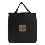 Java Cafe Coffee Embroidered Bag embroidered bags