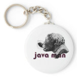 Java Clay Man keychains