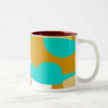 JAVA DECCO MODERNIST OO1 COFFEE MUGS