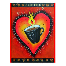"Java Love" Postcard