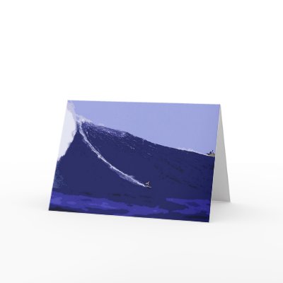 Jaws, Hawaii Greeting Card by GXDesign