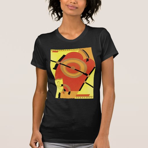 Jazz Age Art Deco Abstract T-shirt