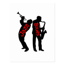 Jazz and Blues Post Cards