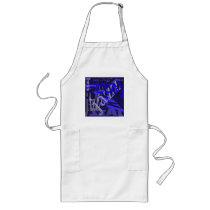 Jazz Blue on Blue Aprons