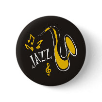 JAZZ PINBACK BUTTON