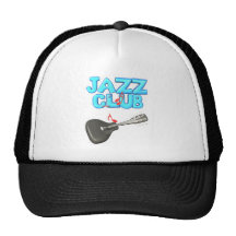 jazz club design mesh hats