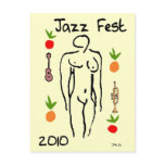 Jazz Fest Matisse Style postcards