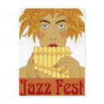 Jazz Fest Pan Post Card