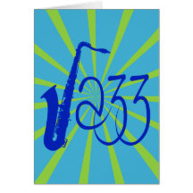 Jazz Greeting Cards
