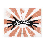 Jazz Hands - Postcard