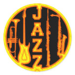 JAZZ INSTRUMENTS stickers