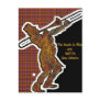 jazz man postcard