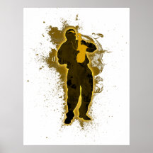Jazz Man Print