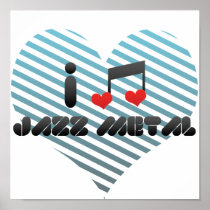 Jazz Metal Poster