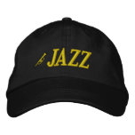 Jazz Music Embroidered Hat embroidered hats