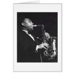 Jazz Player Greeting Card
