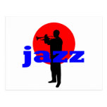 Jazz Player Postcards