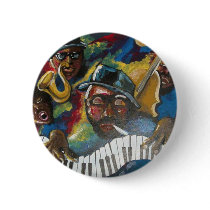 Jazz Quartet Musicians Folk Art