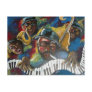 Jazz Quartet Musicians Folk Art