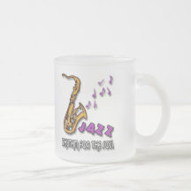 JAZZ - RHYTHM FOR THE SOUL COFFEE MUG