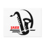 Jazz Sax Postcard