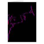 Jazz Trumpet Player Card