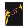 Jazz Trumpet Player Postcard