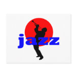 Jazz Trumpet Player postcards
