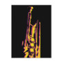 Jazz Trumpet Player Postcard