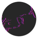Jazz Trumpet Player Sticker