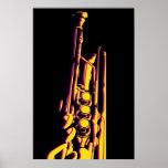Jazz Trumpet Poster
