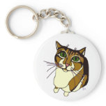 Jazzy Cat Keychain