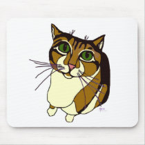 Jazzy Cat Mousepad