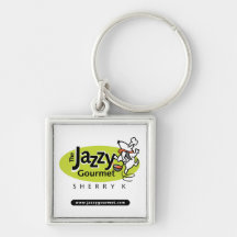 Jazzy Gourmet Keychain