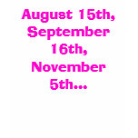 JB Birthdays... Should be Holidays! t-shirts