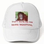 Jealousy: beautiful redhead trucker hat