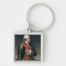 Jean-Baptiste de Vimeur  Count of Rochambeau Key Chain