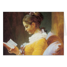 Jean-Honore Fragonard The Reader Cards