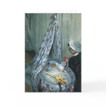 Jean Monet in His Cradle by Claude Monet Greeting Card